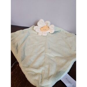 Angel Dear Flower Baby Blanket Lovey Plush Daisy Green